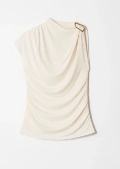 & Other Stories Ruche GoldBuckle Top