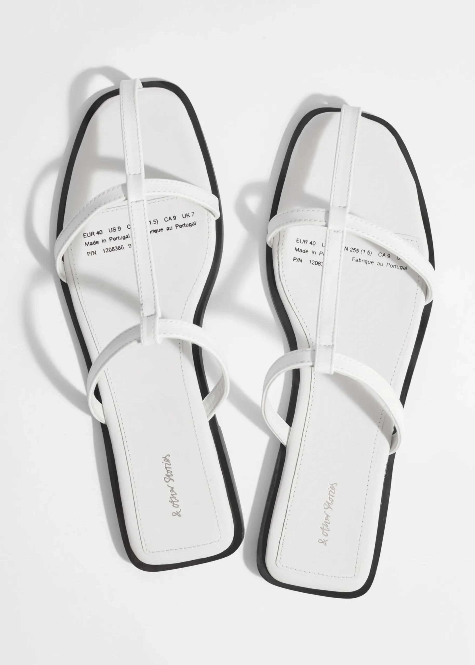 & Other Stories Sandalen mit Lederriemen