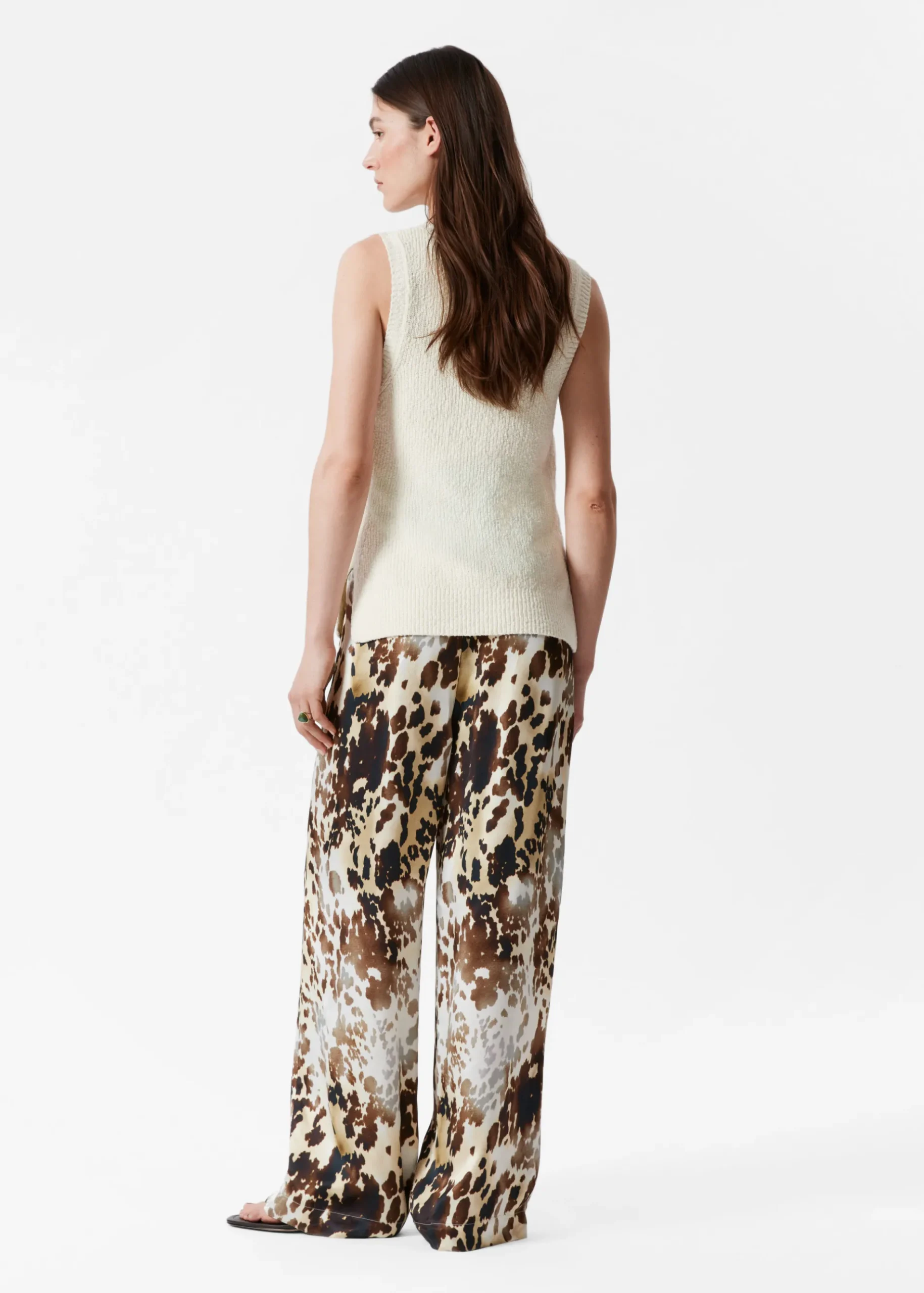 & Other Stories Satinhose mit Kordelzugbund