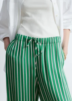 & Other Stories Satinhose mit Kordelzugbund