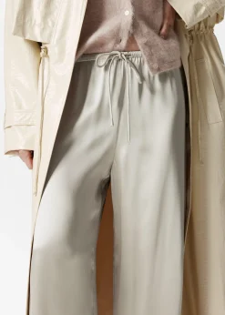 & Other Stories Satinhose mit Kordelzugbund