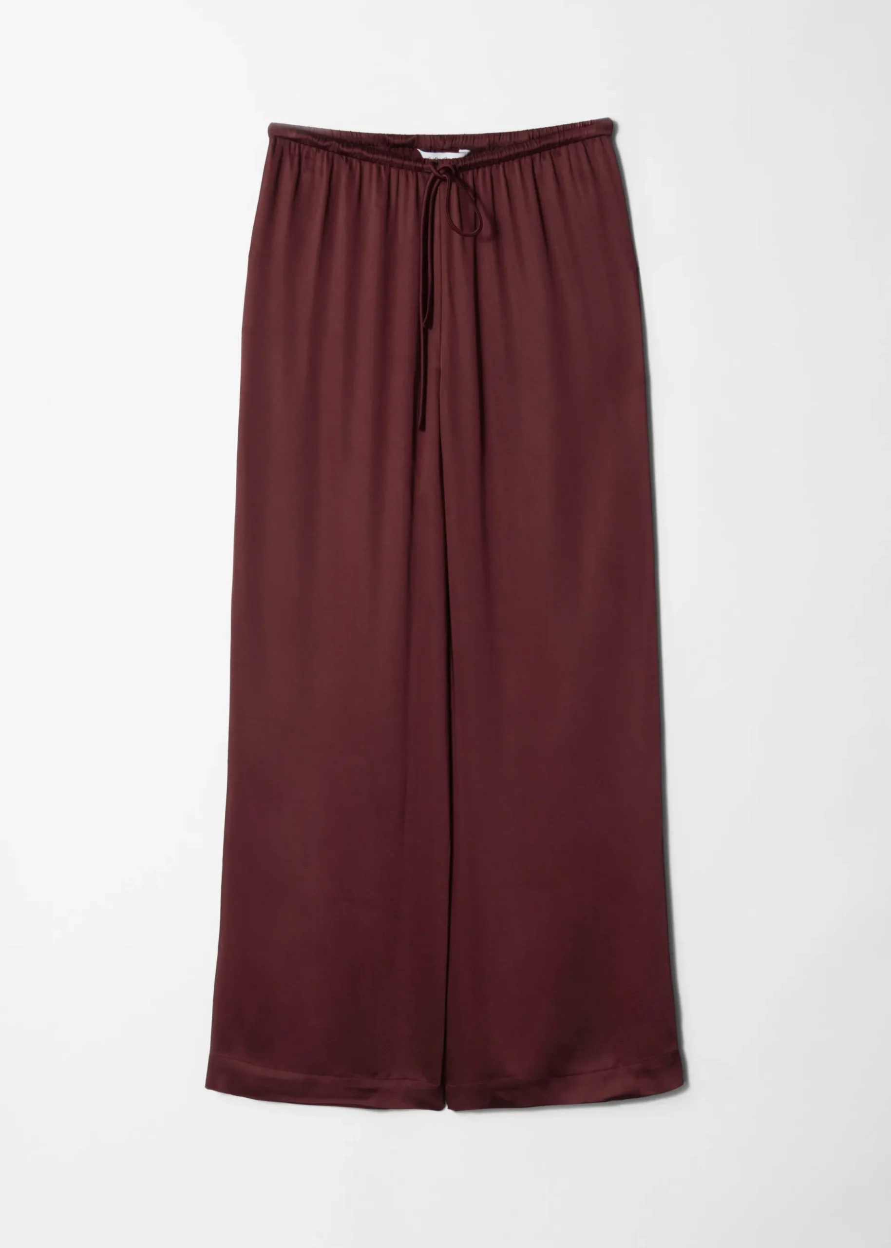 & Other Stories Satinhose mit Kordelzugbund