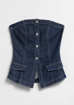 & Other Stories Schlauchoberteil aus Denim