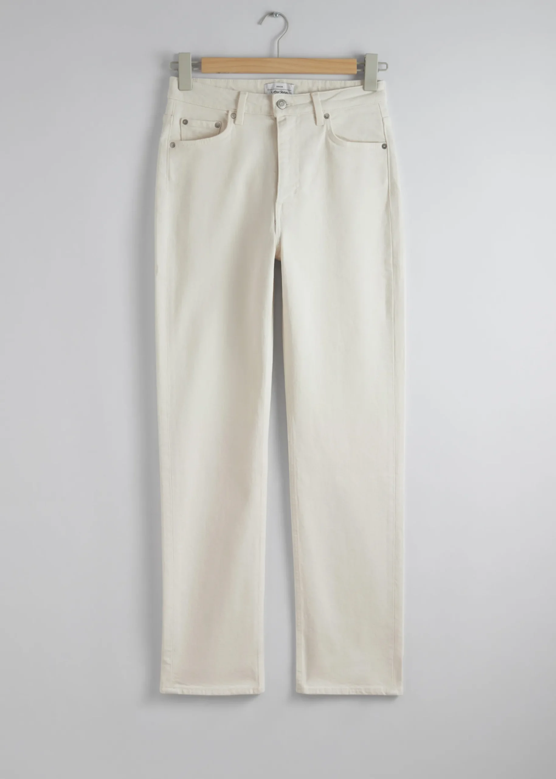 & Other Stories Schmal geschnittene Jeans