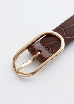 & Other Stories Schmaler Ledergürtel