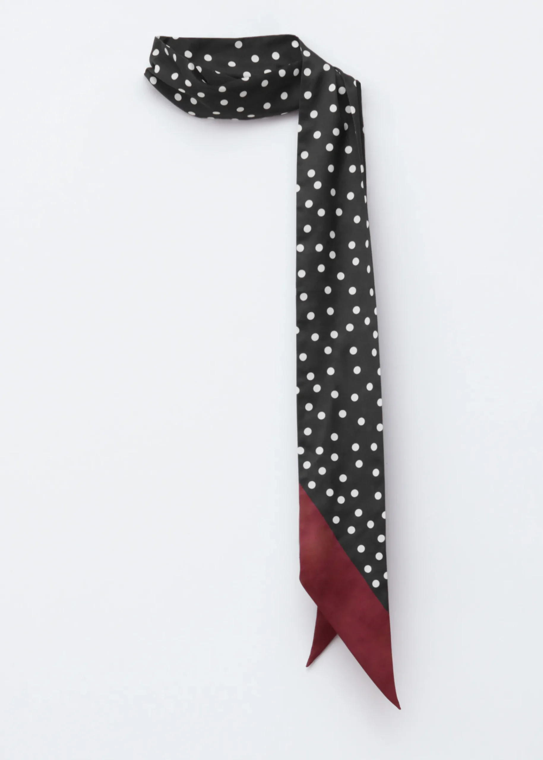& Other Stories Schmales Tuch mit Polka-Dots