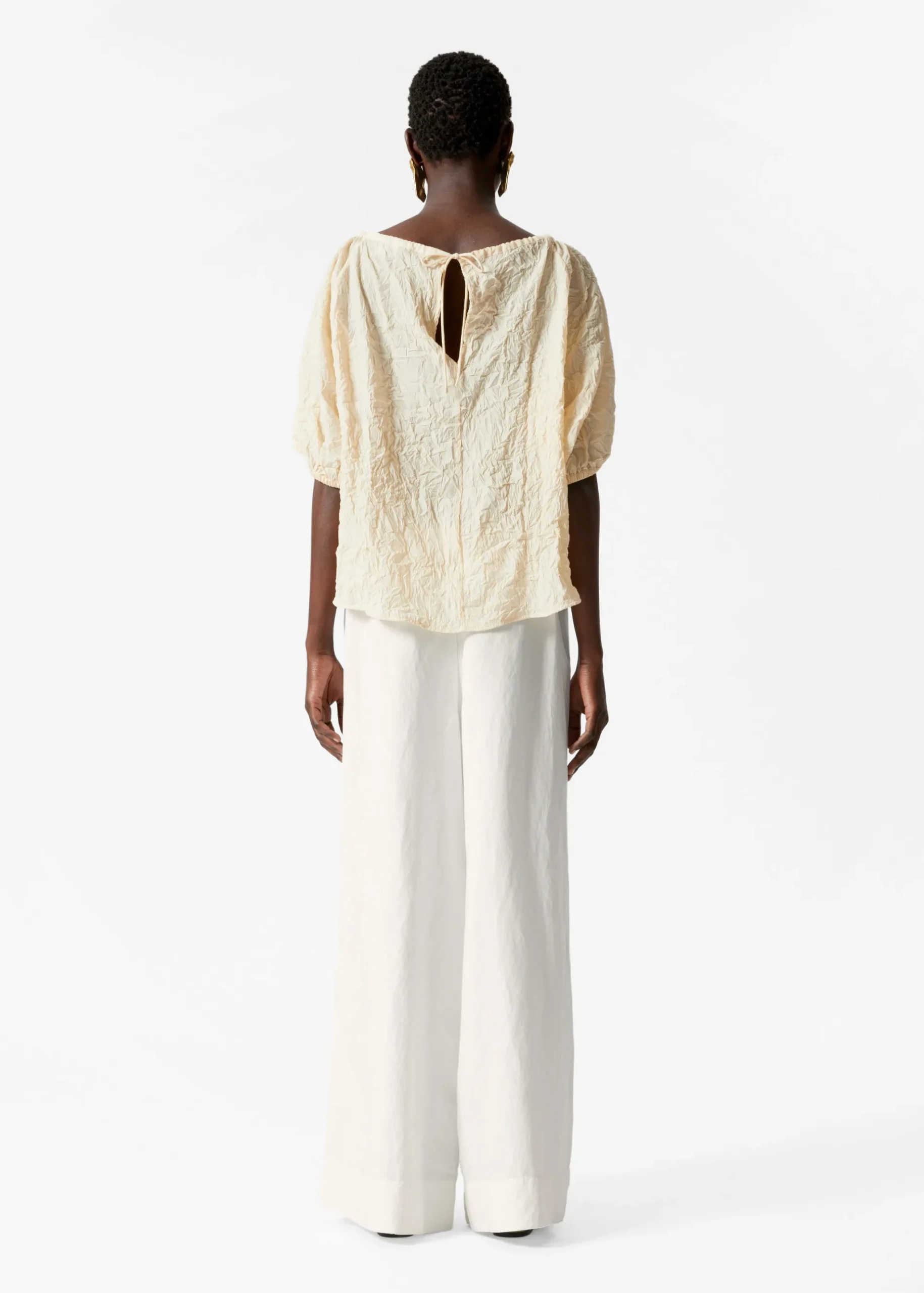 & Other Stories Schulterfreie Bluse