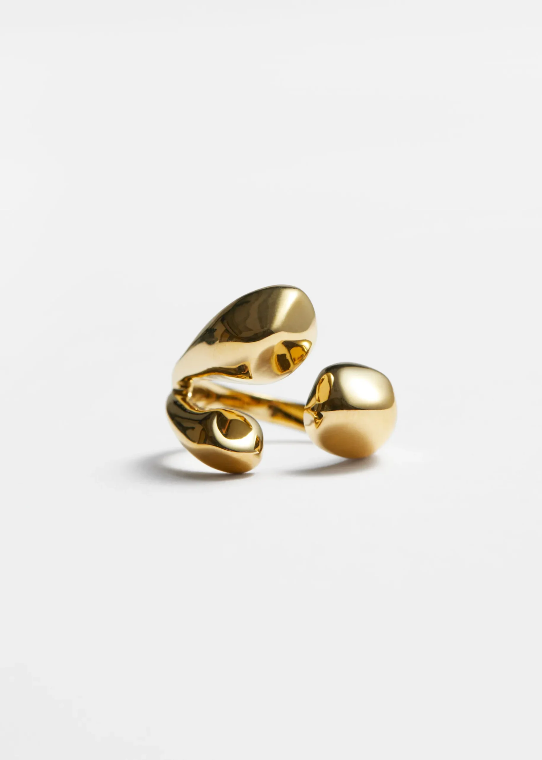 & Other Stories Skulpturaler, offener Ring