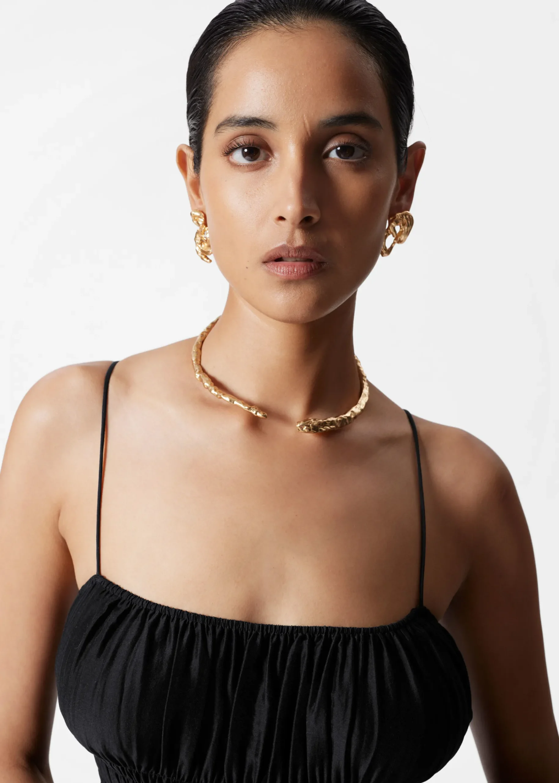 & Other Stories Skulpturierte Choker-Halskette