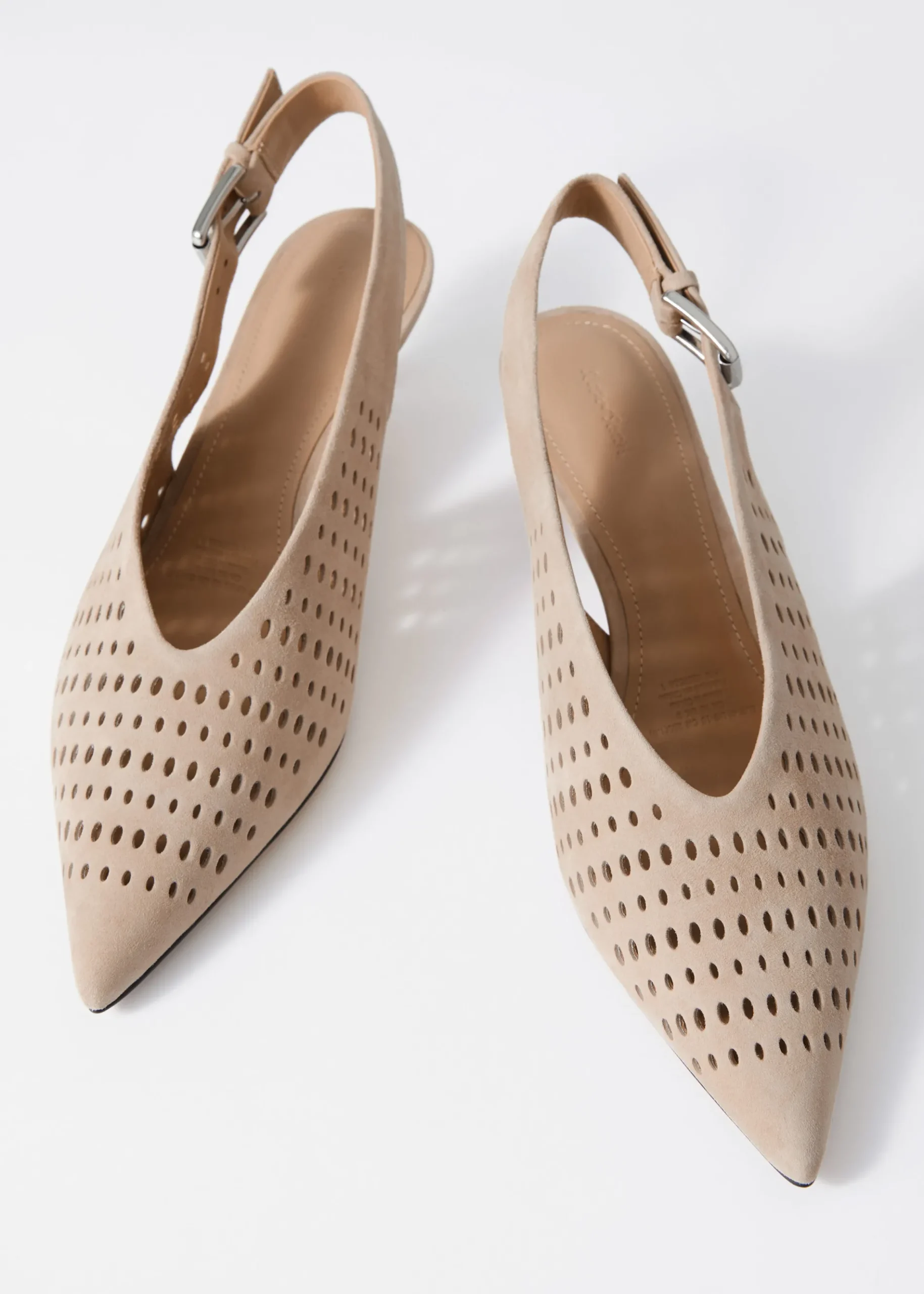 & Other Stories Slingback-Pumps aus Leder