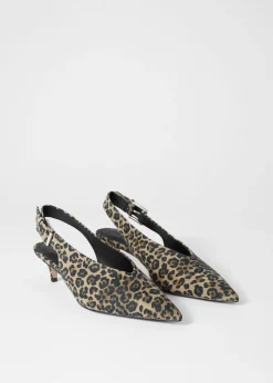 & Other Stories Slingback-Pumps aus Leder