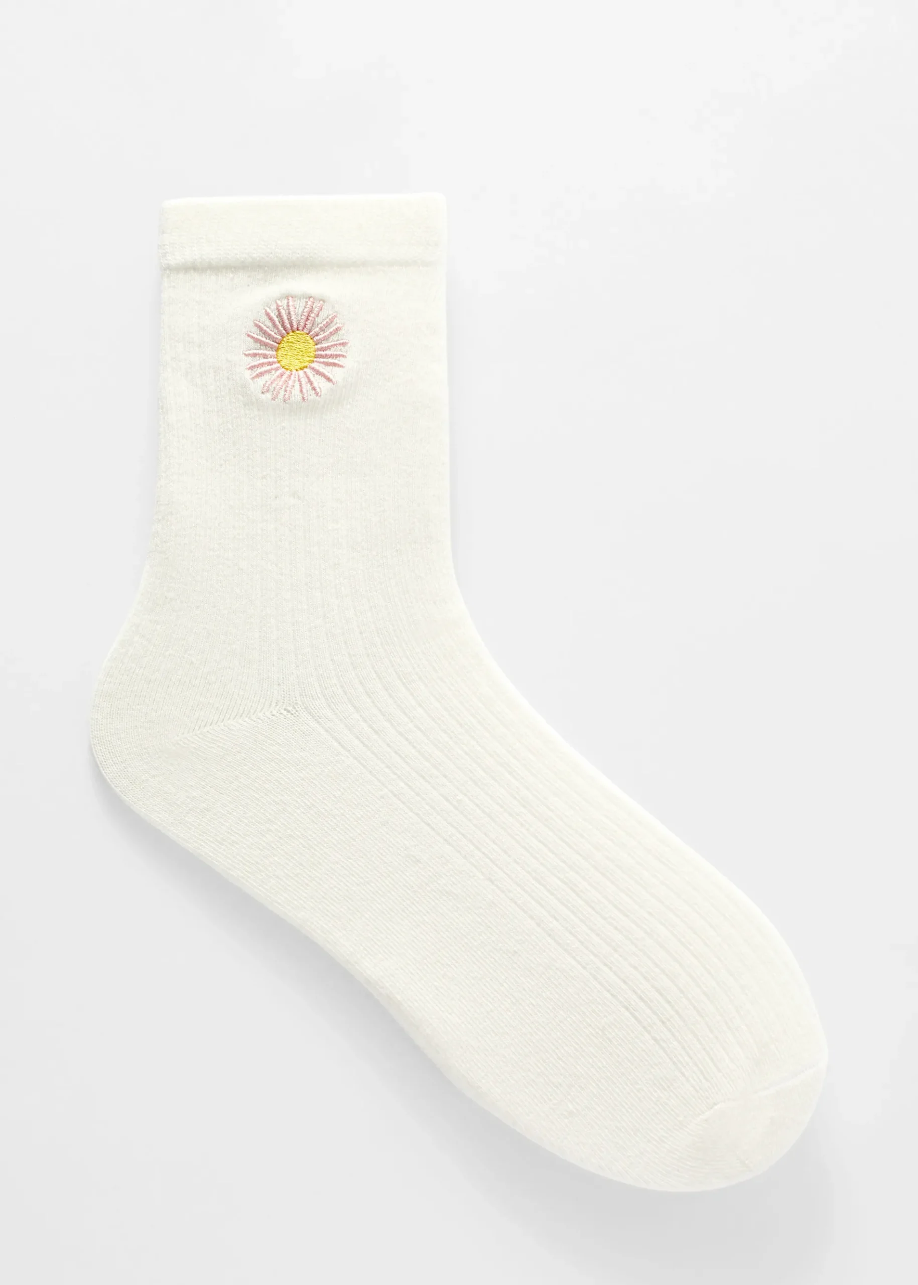 & Other Stories Socken mit Dinosaurier-Stickerei