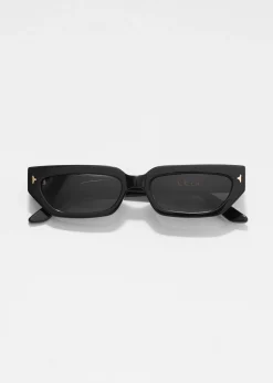 & Other Stories Sonnenbrille mit schmalem Rahmen aus Acetat