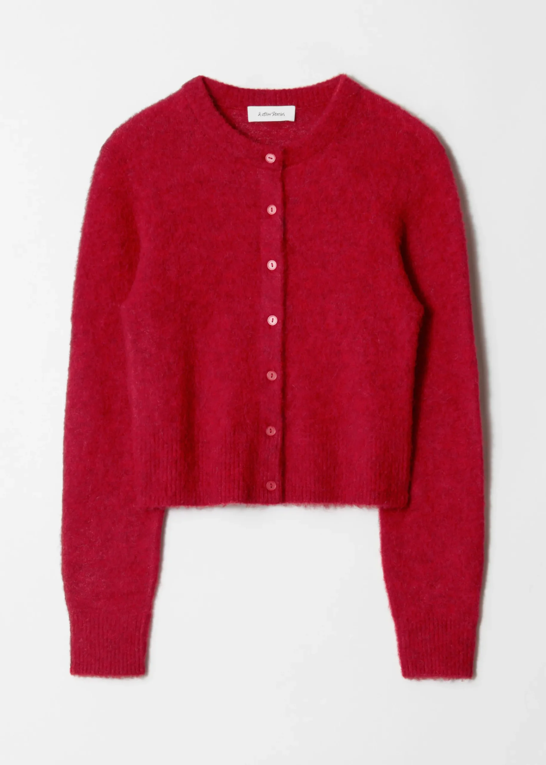 & Other Stories Strickjacke aus Alpaka-Mix
