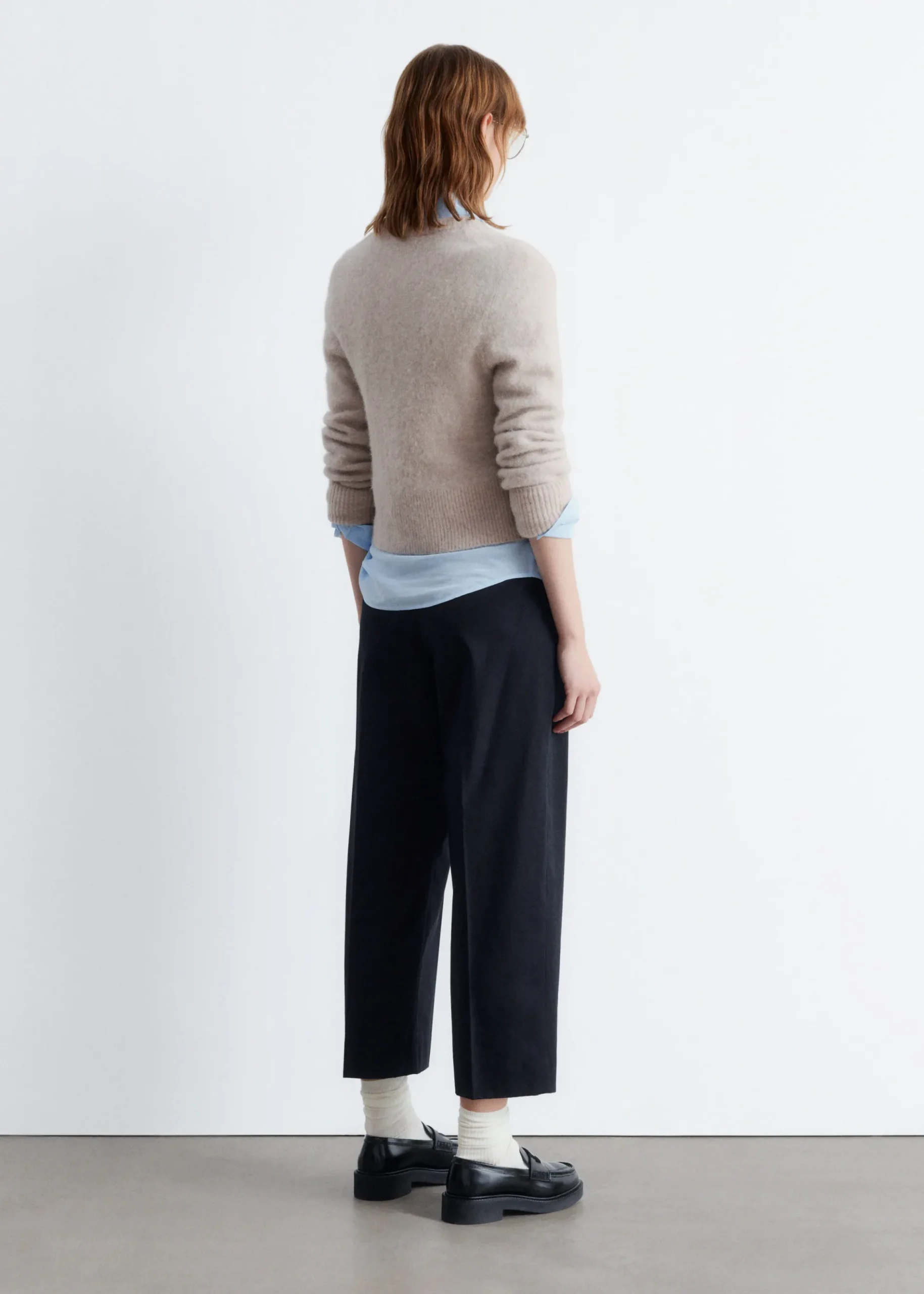 & Other Stories Strickjacke aus Alpaka-Mix