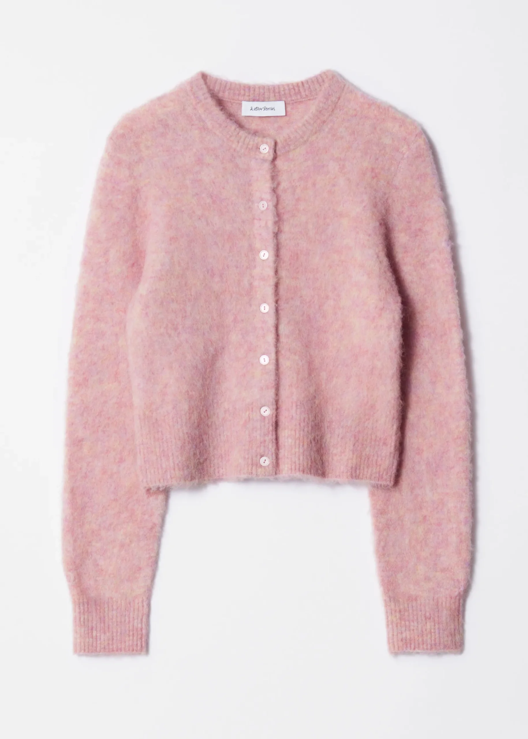 & Other Stories Strickjacke aus Alpaka-Mix