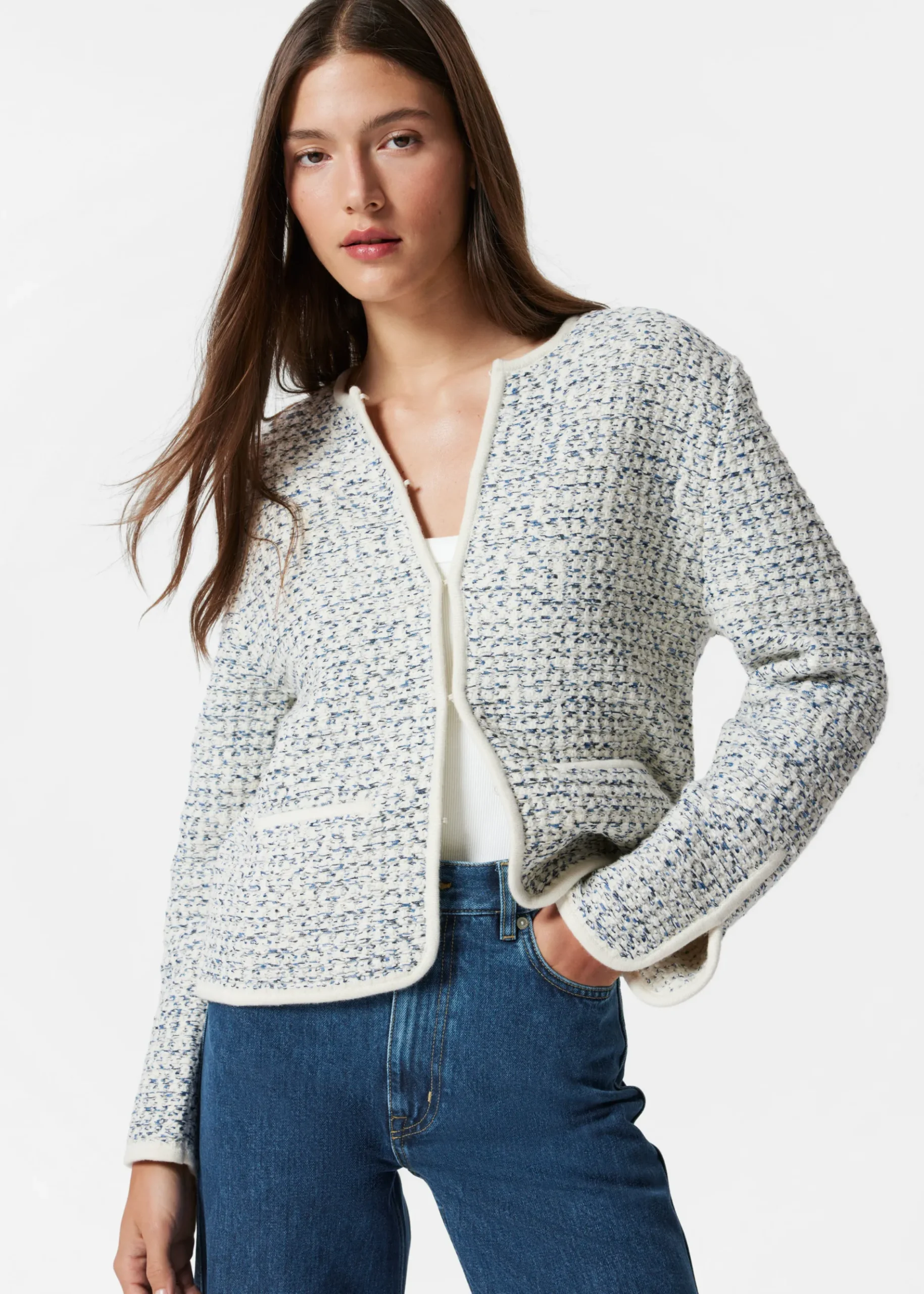 & Other Stories Strickjacke aus Merinowolle