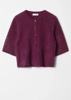 & Other Stories Strickjacke aus Mohair-Mix