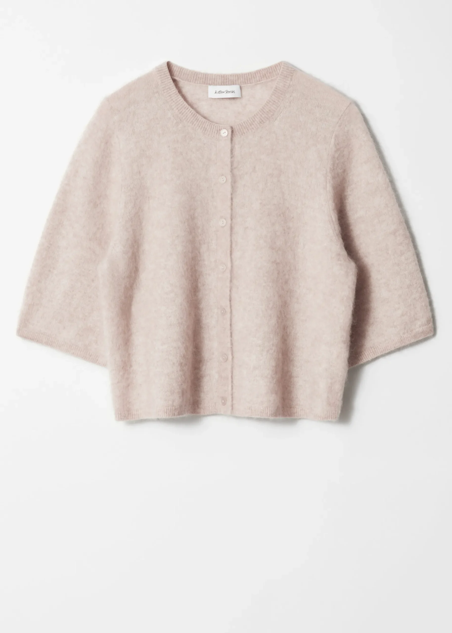 & Other Stories Strickjacke aus Mohair-Mix