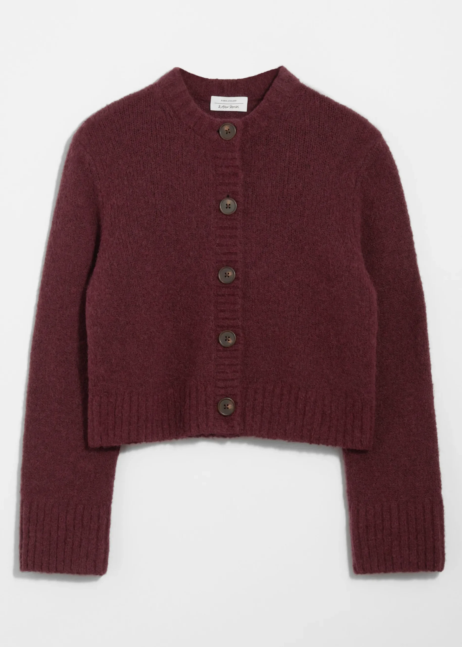 & Other Stories Strickjacke mit Knopfleiste