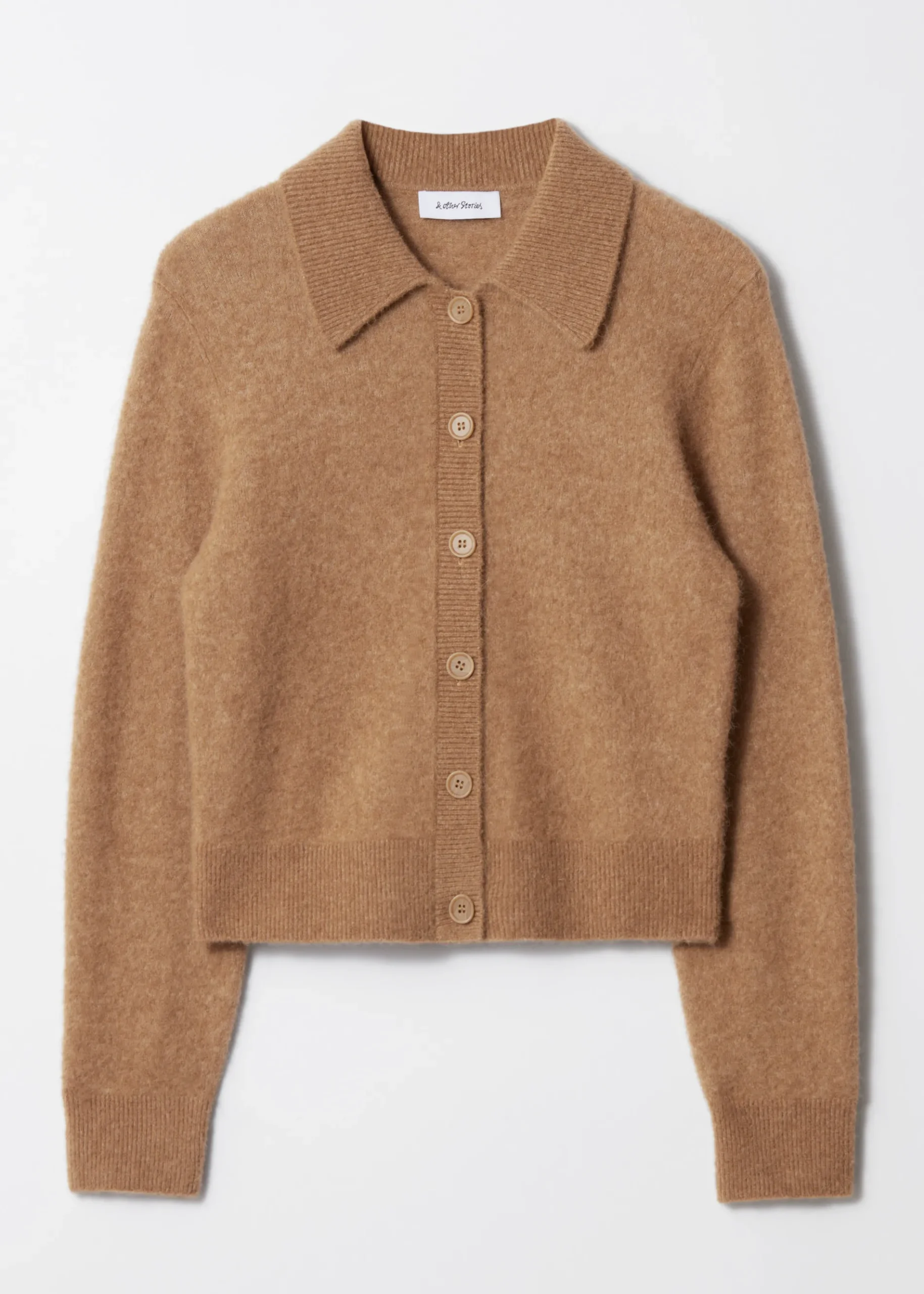& Other Stories Strickjacke mit Kragen