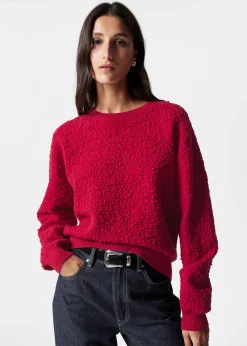& Other Stories Strukturierter Jacquard-Strickpullover