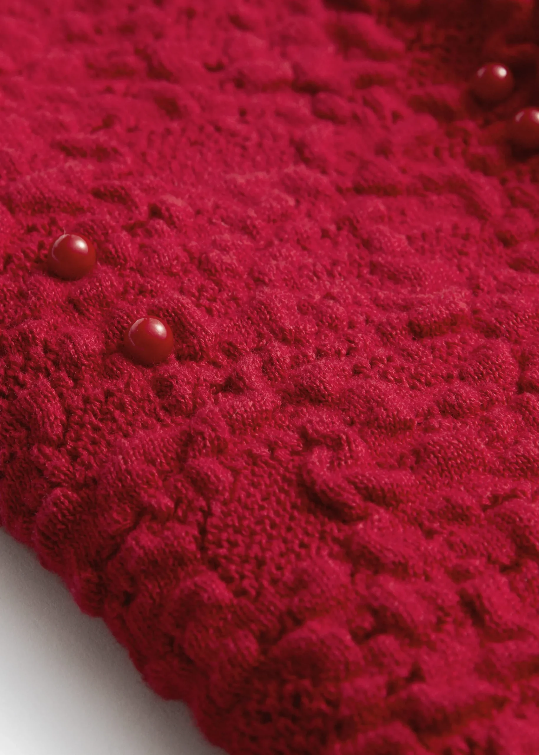 & Other Stories Strukturierter Jacquard-Strickpullover