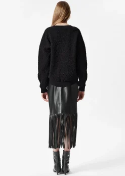 & Other Stories Strukturierter Jacquard-Strickpullover