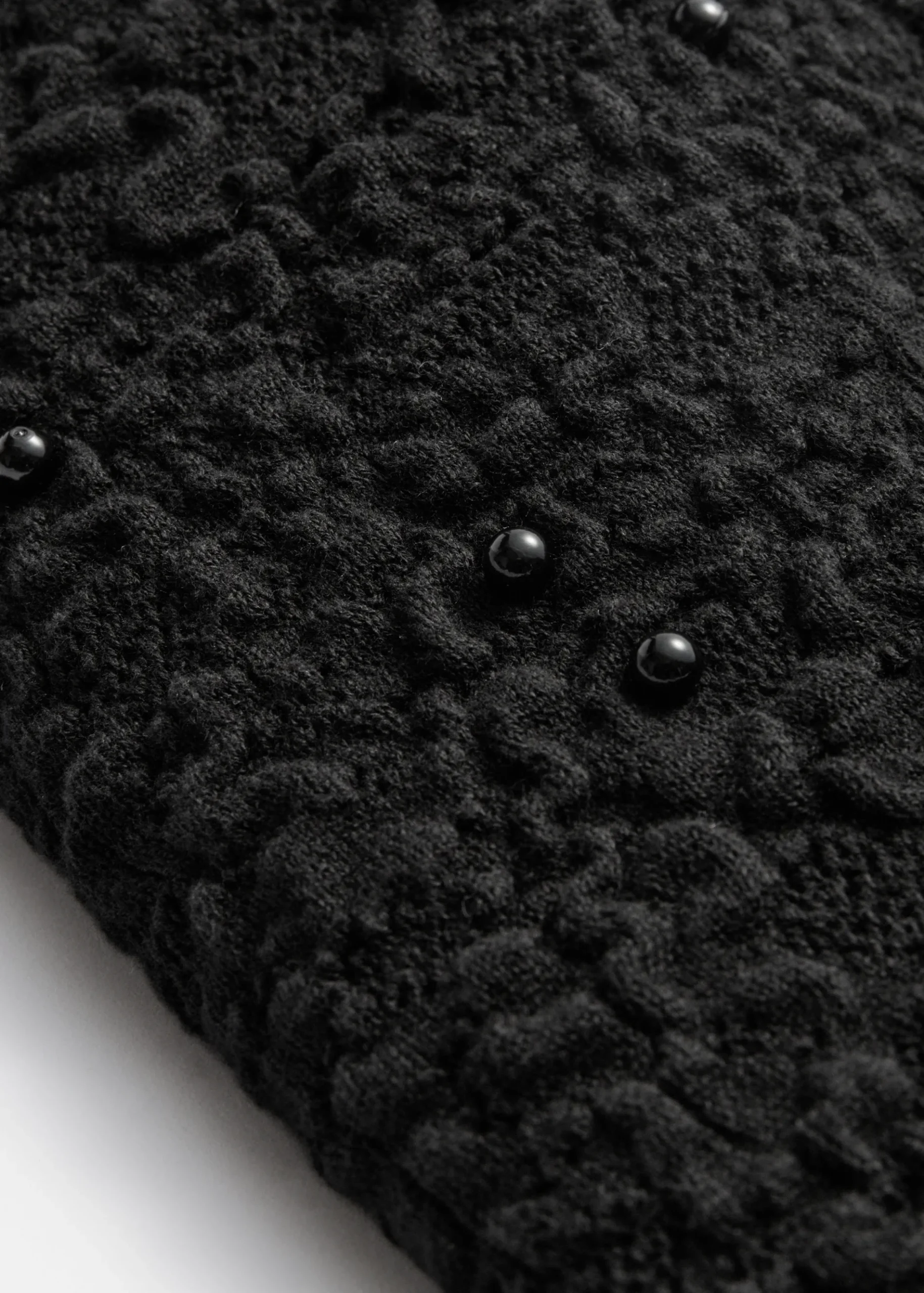 & Other Stories Strukturierter Jacquard-Strickpullover