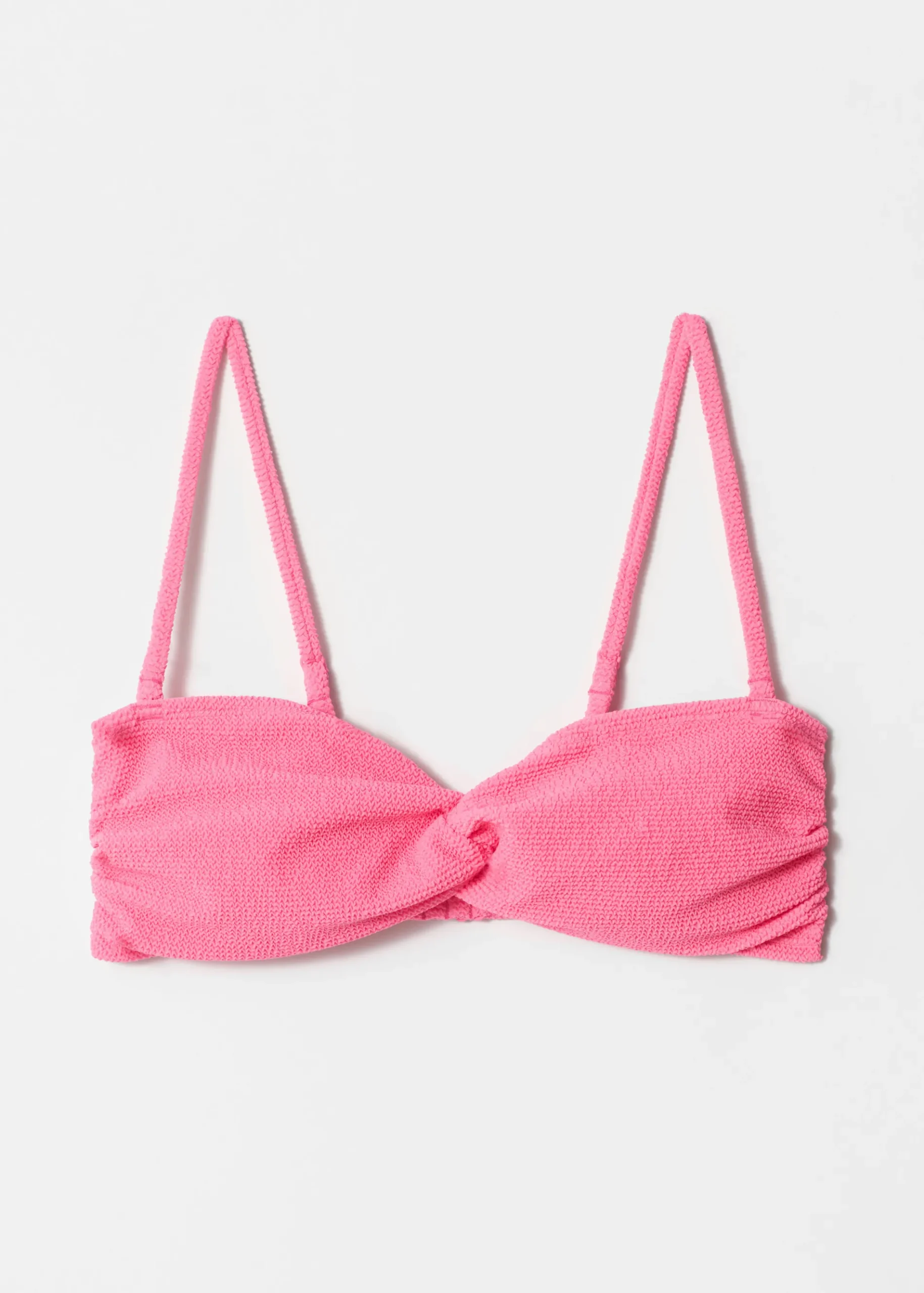 & Other Stories Strukturiertes Bandeau-Bikinioberteil