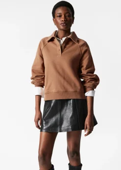 & Other Stories Sweatshirt mit Polokragen