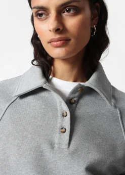 & Other Stories Sweatshirt mit Polokragen