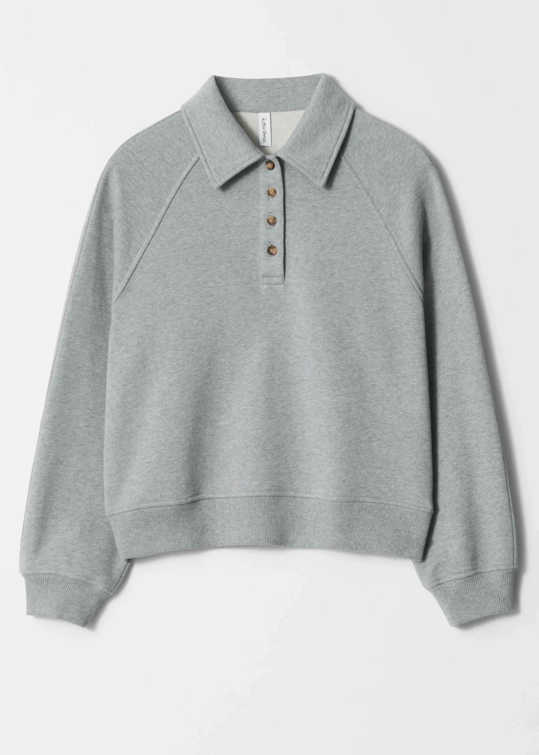 & Other Stories Sweatshirt mit Polokragen