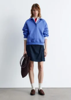 & Other Stories Sweatshirt mit Polokragen