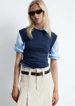 & Other Stories Tanktop aus Jersey mit Raffungen