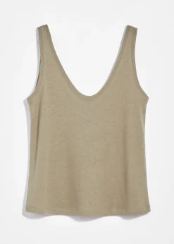& Other Stories Tanktop aus Leinen-Mix