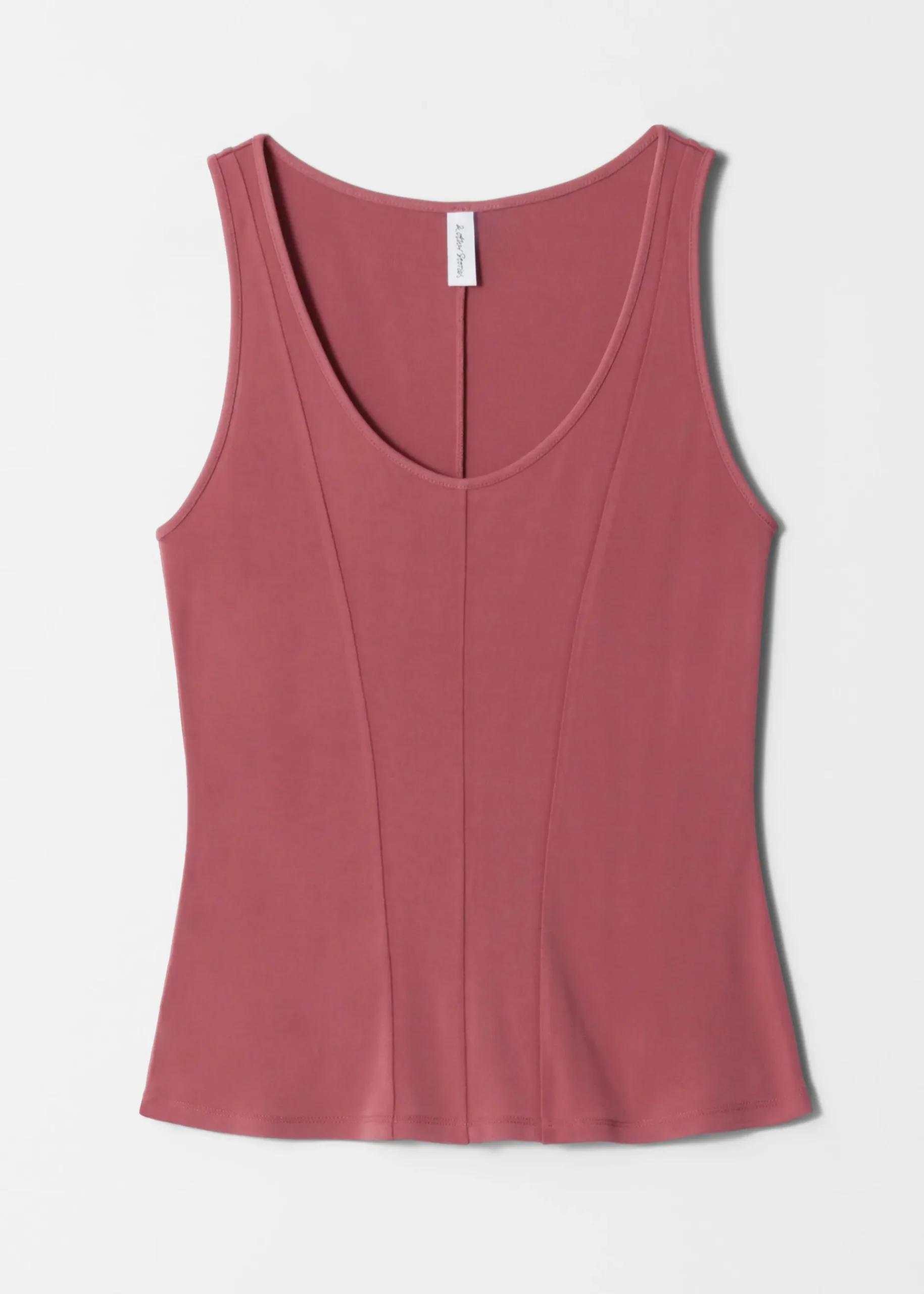 & Other Stories Tanktop mit Steppnähten