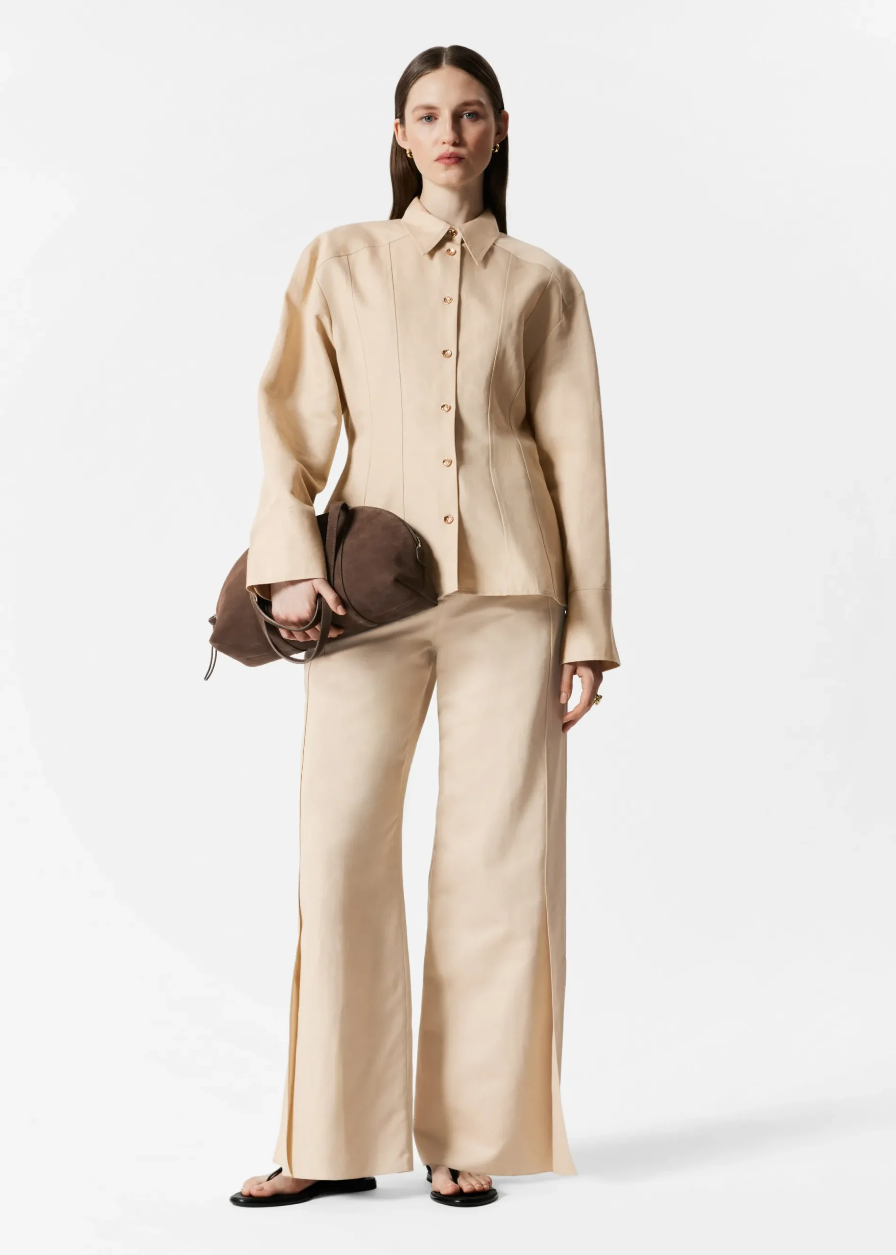 & Other Stories Tapered Shirt