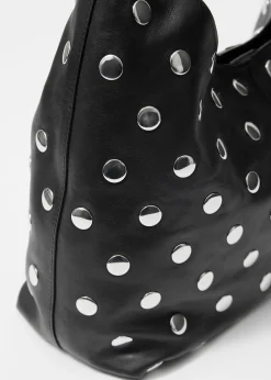 & Other Stories Tragetasche aus Leder mit Nieten