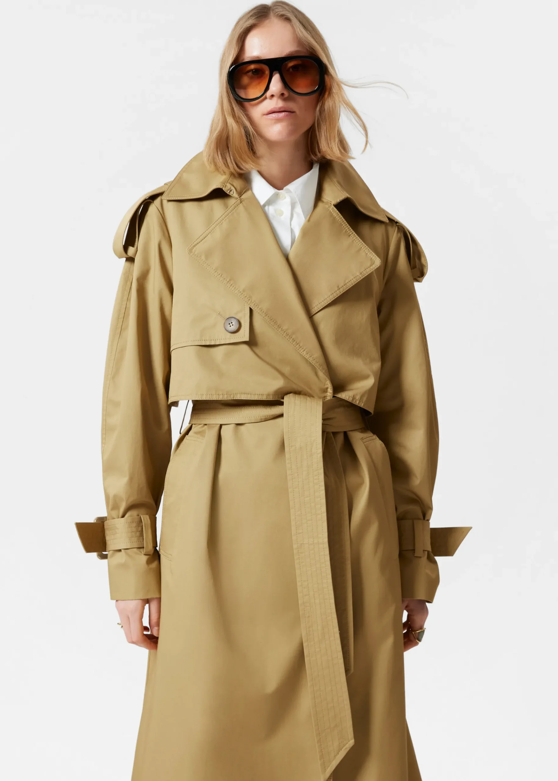 & Other Stories Trenchcoat mit Gürtel
