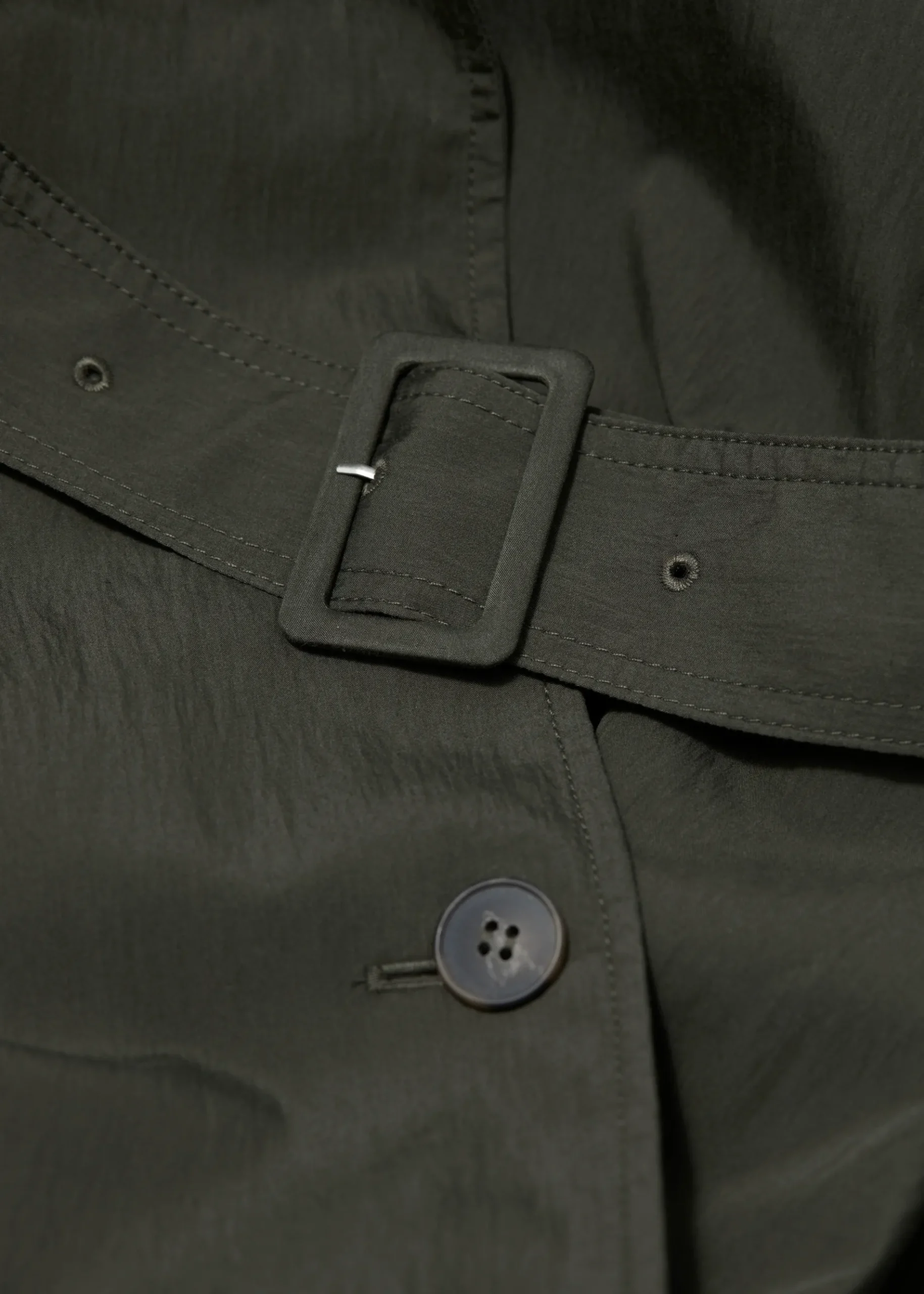 & Other Stories Trenchcoat mit hohem Kragen