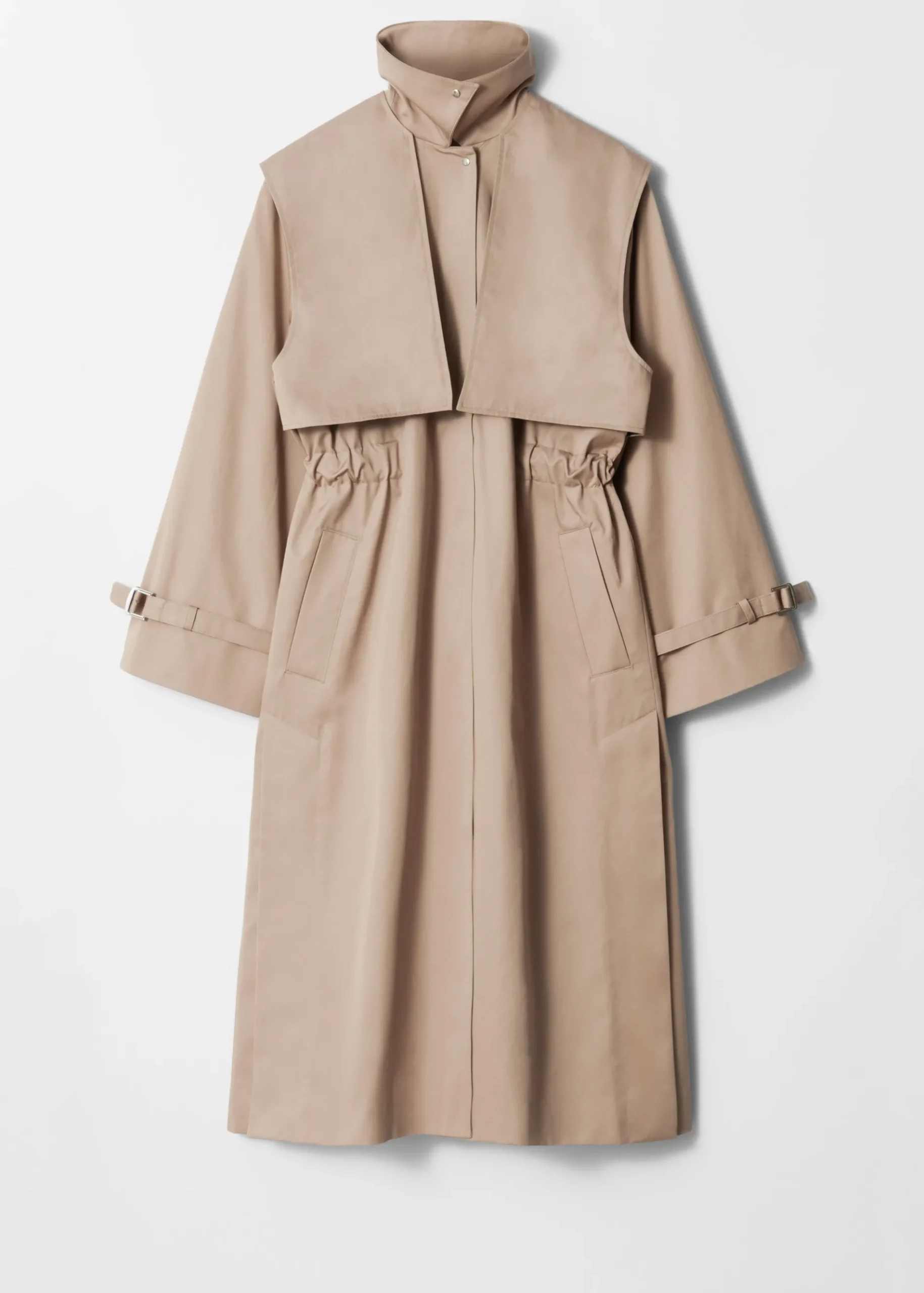 & Other Stories Trenchcoat mit Tunnelkragen