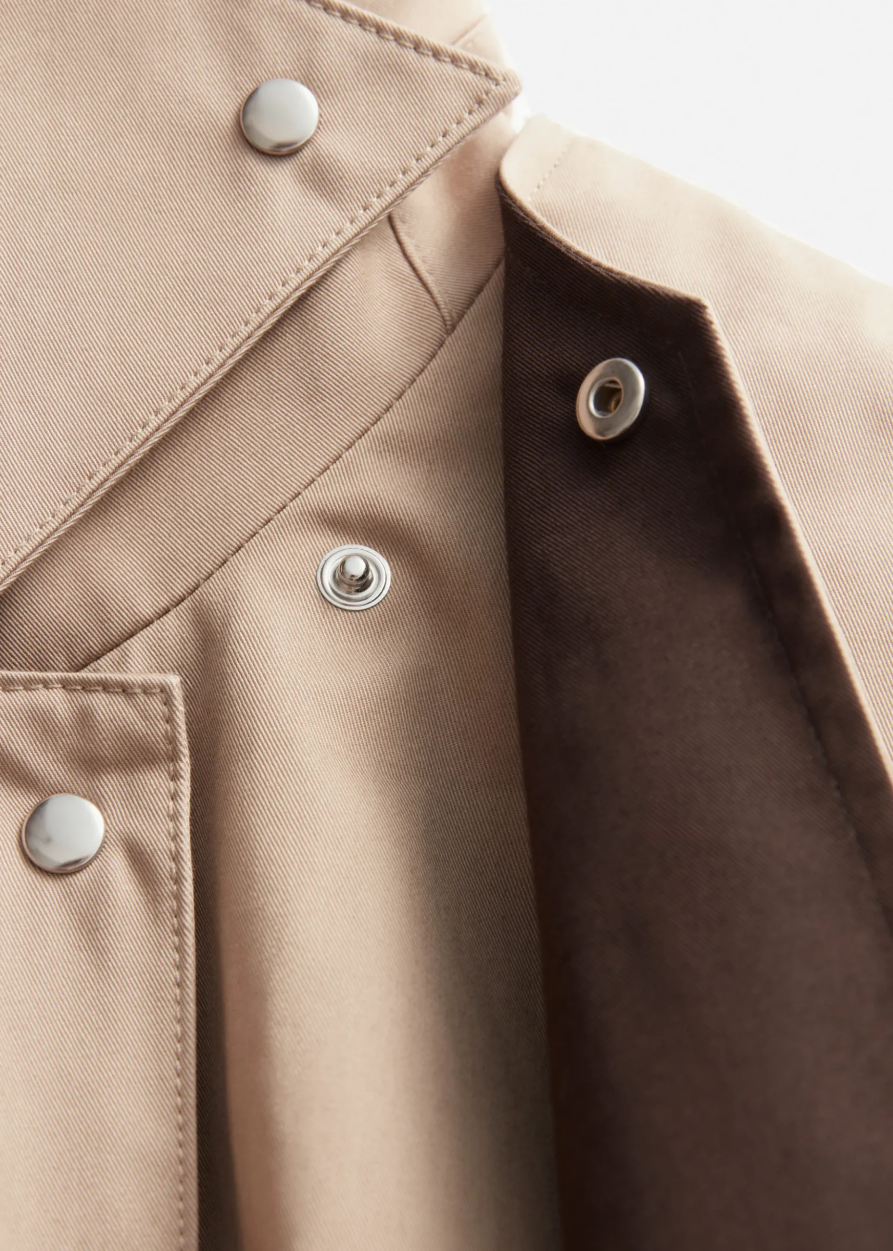 & Other Stories Trenchcoat mit Tunnelkragen