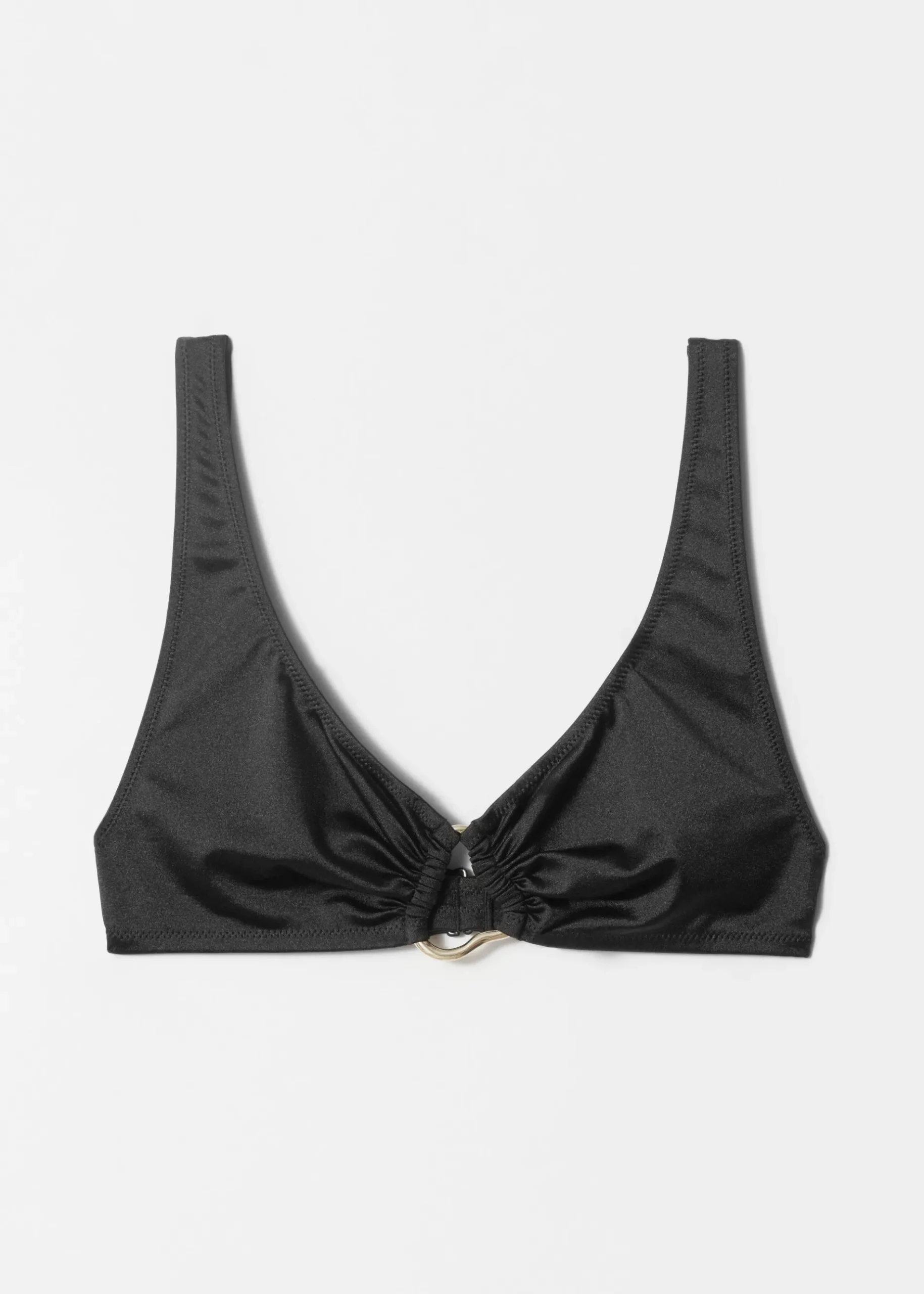 & Other Stories Triangel-Bikinioberteil mit Schnalle