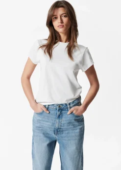 & Other Stories T-Shirt aus Baumwolle mit Rundhalsausschnitt