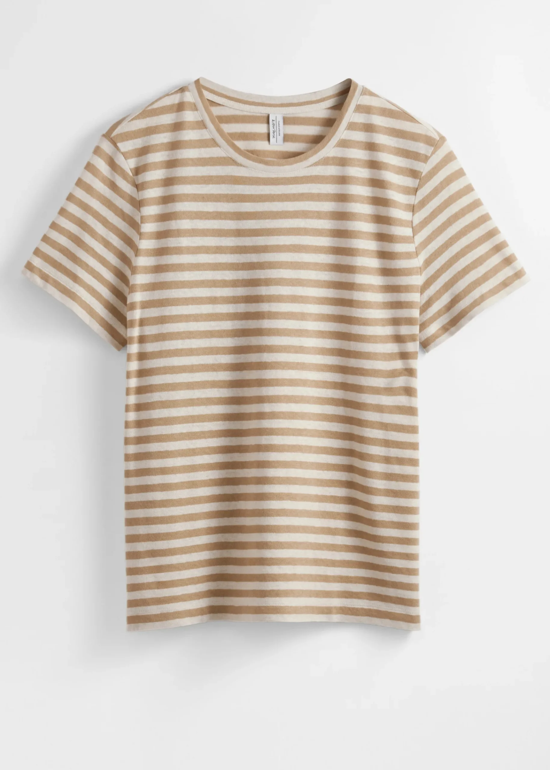 & Other Stories T-Shirt aus Leinenmischung