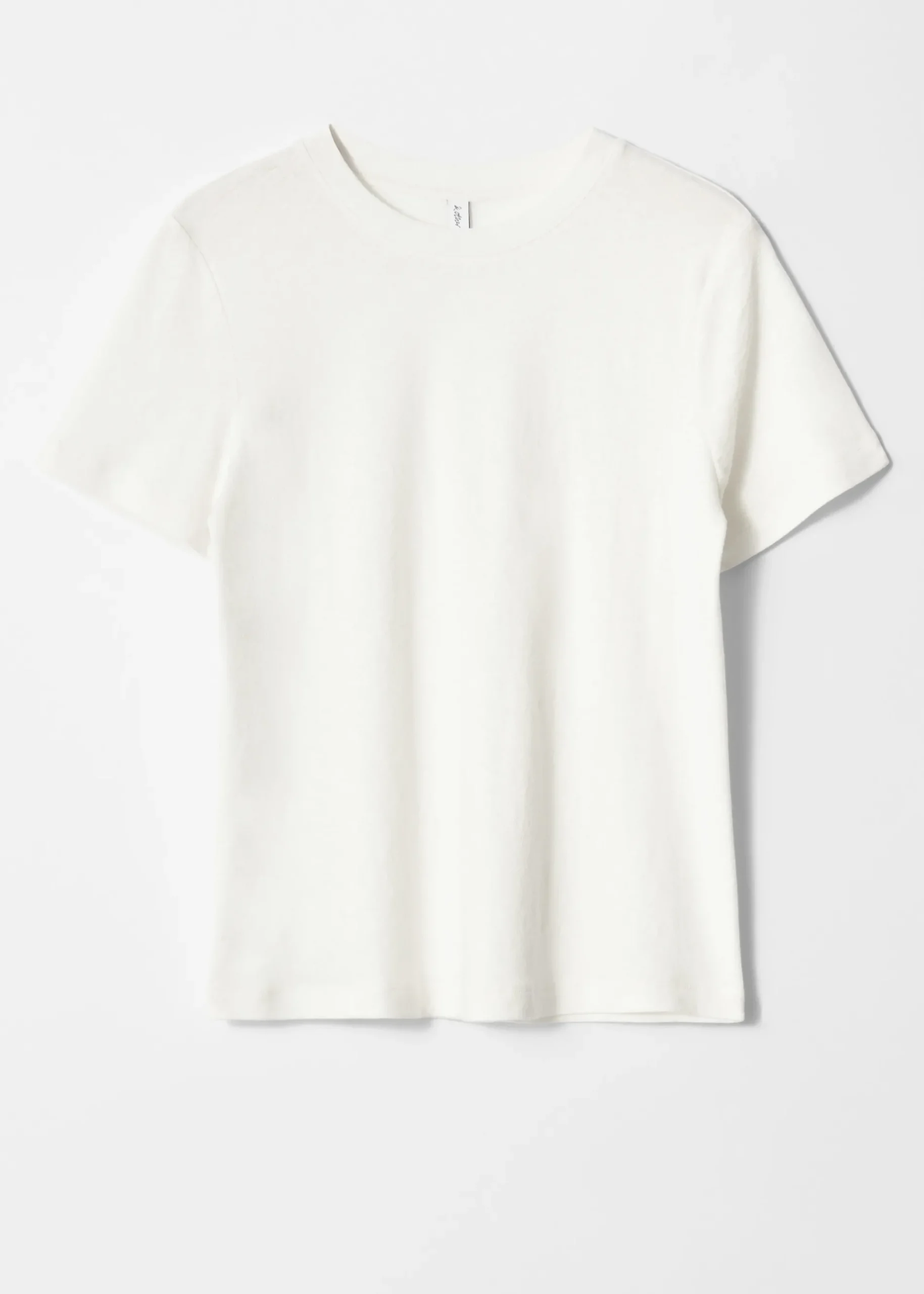 & Other Stories T-Shirt aus Leinenmischung