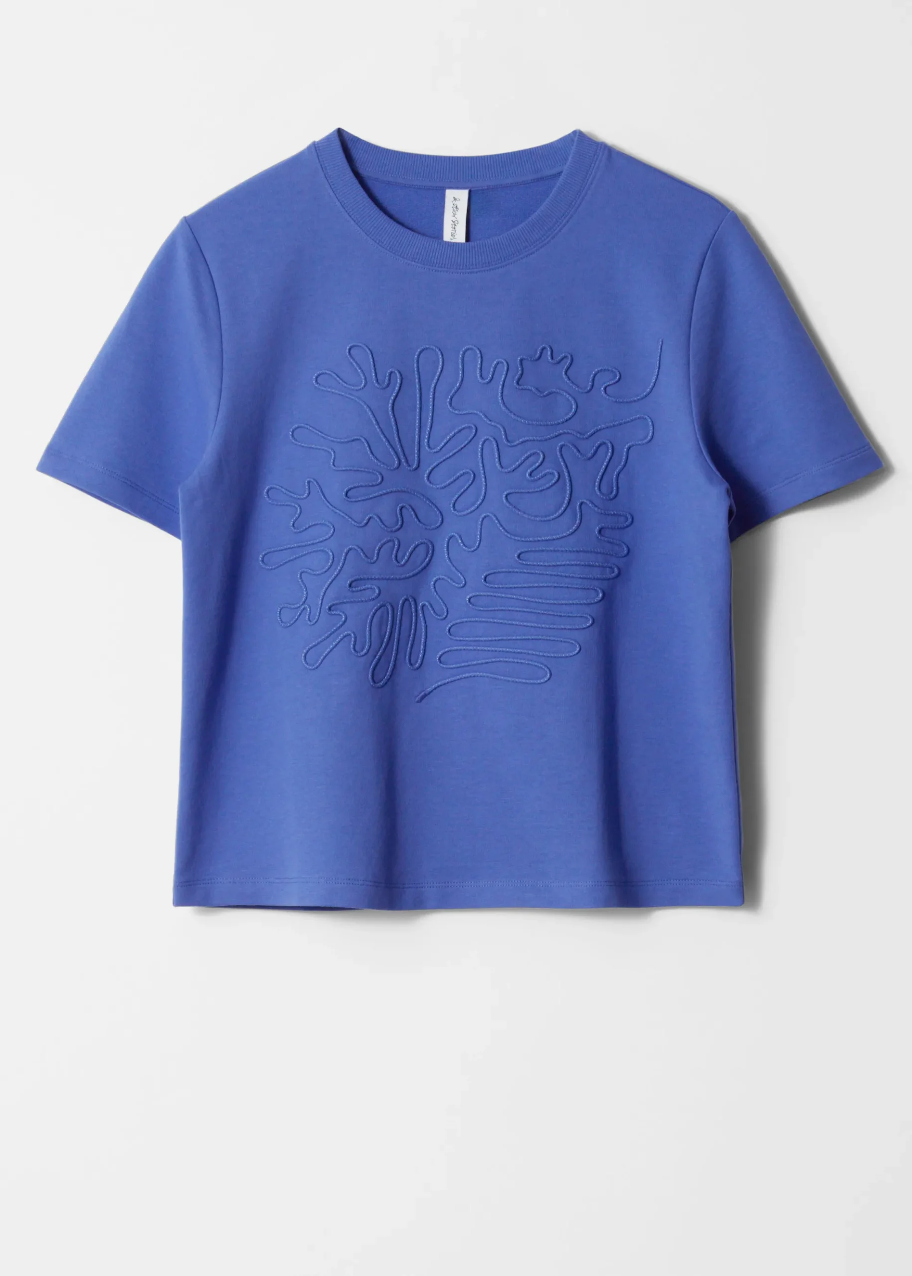 & Other Stories T-Shirt mit Blumenapplikation