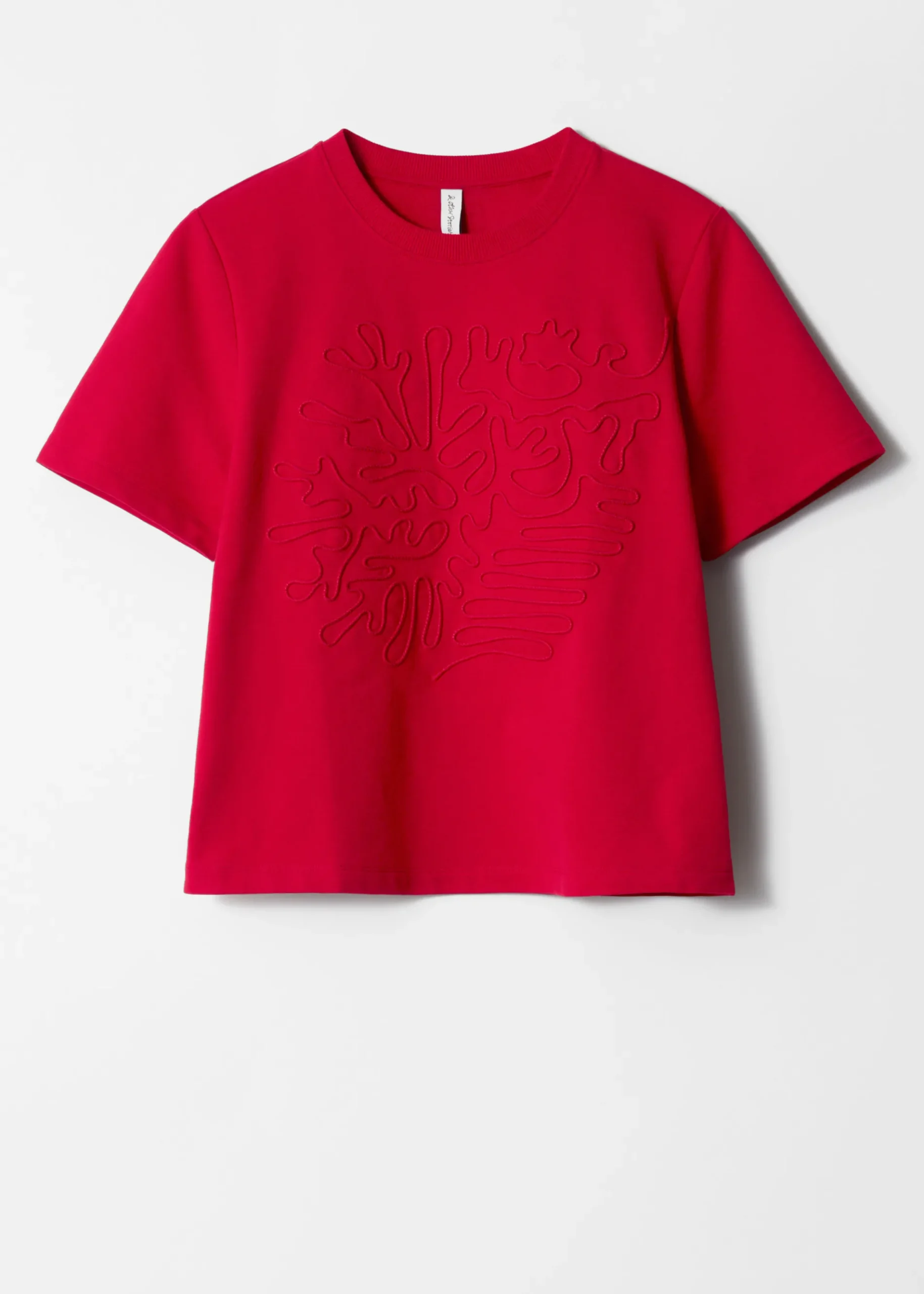 & Other Stories T-Shirt mit Blumenapplikation