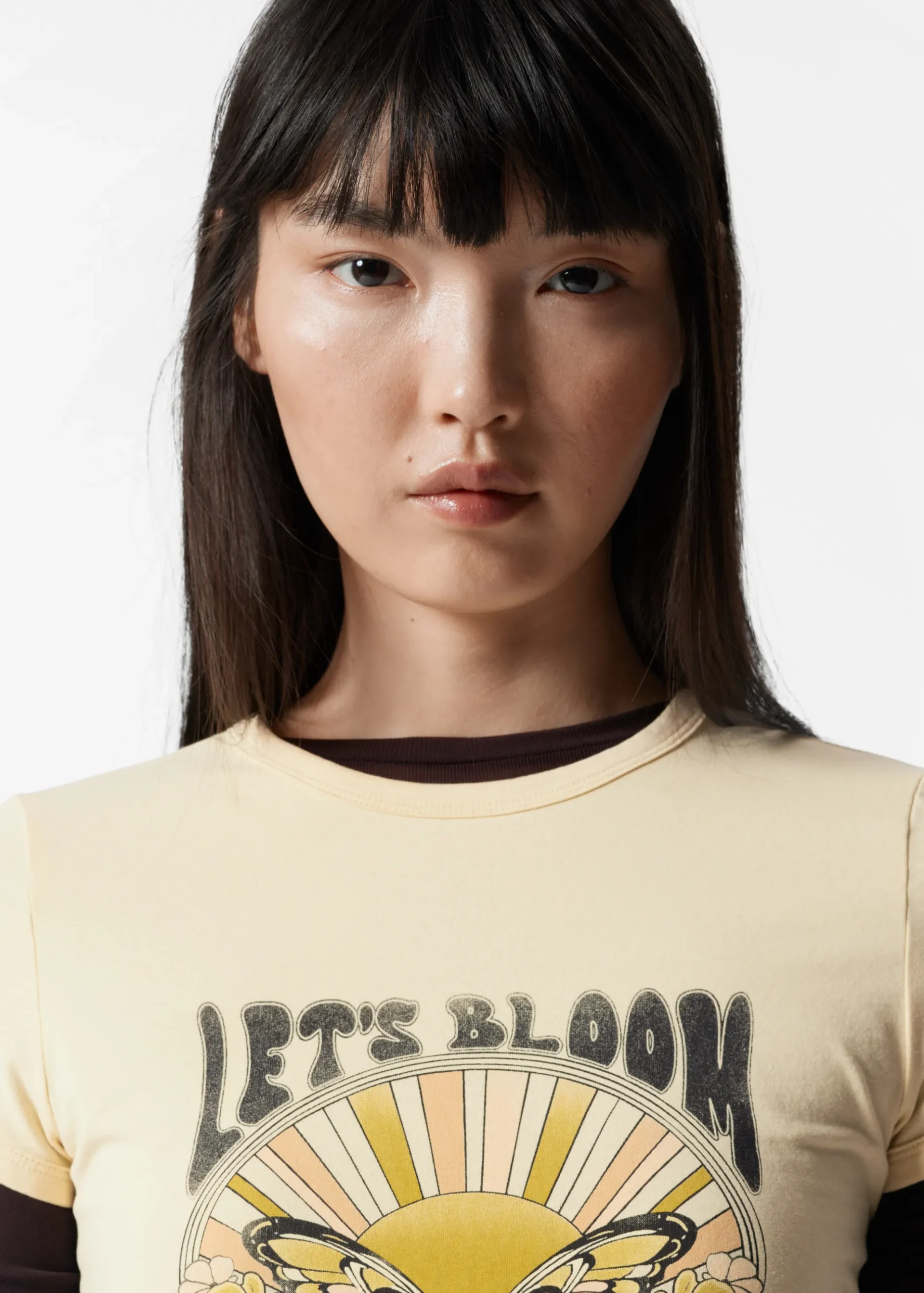 & Other Stories T-Shirt mit Flügelärmeln